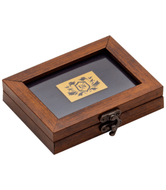 Customize Silver Coin Gift Box (Antique with self lines)