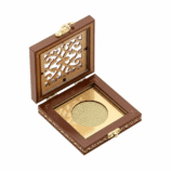 Silver Coin Box Brown