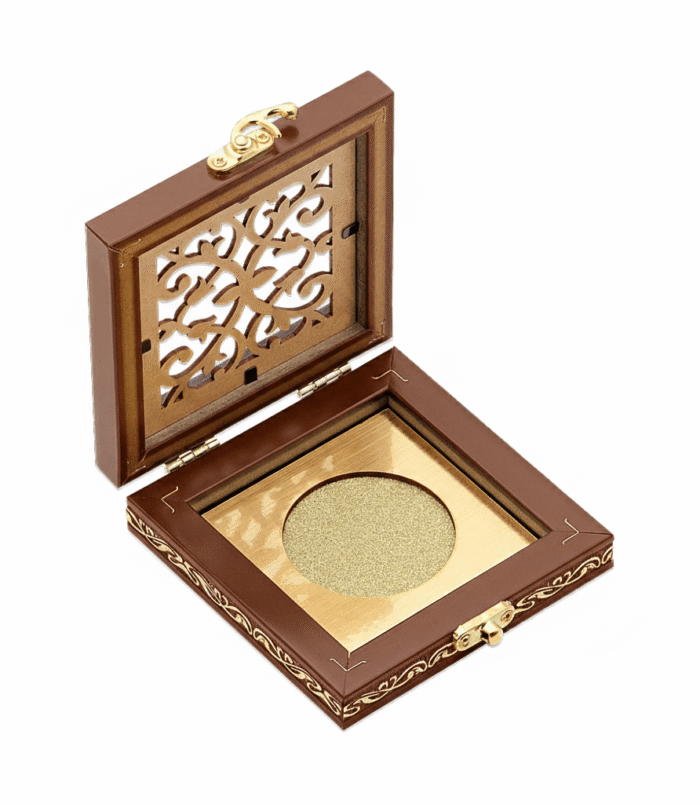 Silver Coin Box Brown